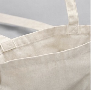 Sacs de courses en coton 100% les plus vendus Fabrication de haute qualité Imprimés sur mesure avec des poches Prix de gros - Product Image 4