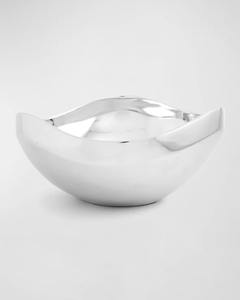 Vente en gros de logo personnalisable bol de service en métal noix de Noël fruits bol de service plateau à prix raisonnable - Product Image 4