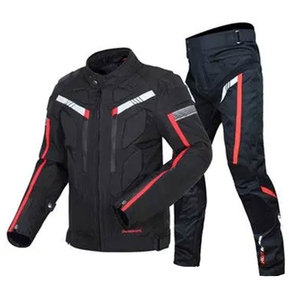 Ensemble de costume de moto léger personnalisé respirant et confortable impression par sublimation cuir portable coupe-vent - Product Image 6
