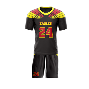 Uniformes de equipo de secado rápido personalizables para jóvenes y adultos, conjuntos de nuevo diseño transpirables, opción de talla grande, bandera impresa por sublimación - Product Image 5