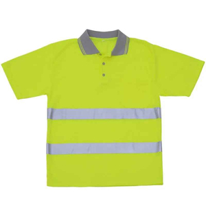 Camiseta de Seguridad con Logotipo Personalizado Superior, Diseño para Adultos, Alta Visibilidad, Transpirable, Impermeable, Reflectante, Poliéster Antibacteriano - Product Image 2