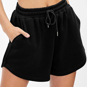Pantalones cortos de running para mujer con cordón ajustable y bolsillos - Product Image 3