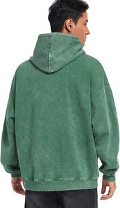 Vêtement de rue unisexe rétro en polaire doux, lavage à l'acide, uni, brodé, coupe régulière, coupe-vent, écologique, séchage rapide, respirant - Product Image 6