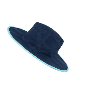 Color sólido logotipo personalizado Unisex invierno algodón tejido Cricket sombreros para el sol suave de alta calidad de punto sombreros lisos - Product Image 3
