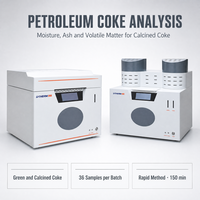 Analyseur d'humidité du charbon de laboratoire ASTM D5142 GB/T 212, instrument d'analyse proximale TGA pour le test des volatiles, de la cendre et des combustibles solides ( coke, biomasse)