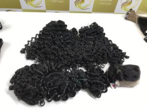 Haute Qualité 26 ''Remy Cheveux Super Double Extensions de Cheveux Humains Bruts Vente de Noël Cuticule Aligné Vietnamien HD Lace Front - Product Image 5