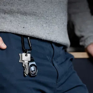 Portachiavi e Moschettoni Promozionali Personalizzati con Bussola per il Nord-Est - Product Image 3