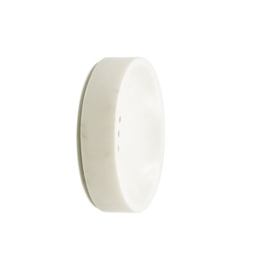 Jabonera de mármol blanco natural de alta demanda Acabado suave y accesorio de baño elegante de construcción duradera disponible para la venta desde la India - Product Image 4
