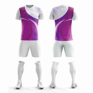 Nouveauté, meilleure qualité, ensembles d'uniformes de football unisexes sur mesure, respirants, séchage rapide, écologiques, 100% polyester, service OEM - Product Image 3