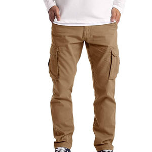 Pantalones Cargo de Invierno Impermeables para Hombre, Novedad al por Mayor, Alta Calidad, 100% Poliéster, Casuales, Transpirables, con Botones - Product Image 2