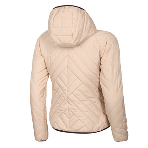 Veste matelassée d'hiver pour femme, de haute qualité, avec capuche rembourrée, fermeture éclair, col côtelé - Product Image 2