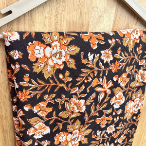 High Quality Hand Block Print Fabric for Luxury Garment Textile Material 100% Cotton Clothing - Product Image 1