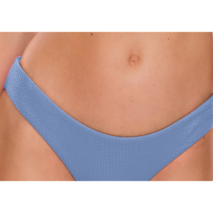 Slip da bagno blu personalizzato da donna Becca Rebecca Virtue, separato, in Spandex/Nylon, con logo personalizzato, per il nuoto - Product Image 5