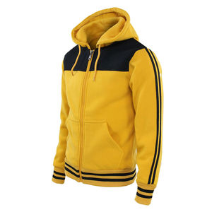 Sweat à capuche polaire de style de rue pour hommes construction chaude lourde mode surdimensionnée essentielle pour les collections de vêtements quotidiens de la saison fraîche - Product Image 2