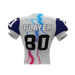 Ropa deportiva profesional, uniforme de fútbol americano, ropa de práctica, conjunto de uniforme de camiseta de fútbol americano - Product Image 2