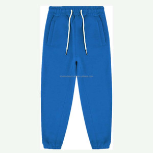 กางเกงวอร์มสำหรับผู้ชายกางเกงวอร์มขาบานสำหรับผู้ชายกางเกงวินเทจสีดำเทามีเชือกรูดแบบเรียบ100% ผ้าคอตตอนขากว้างขาบาน - Product Image 5