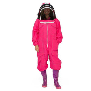 Cotton <b>Full</b> <b>Body</b> Beekeeping Clothing Veil Hood Anti-Bee Coat Special Custom Made Top Quality Beekeeping Bee <b>Suit</b> Equipment - Product Image 4