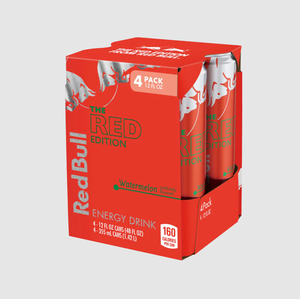 Red Bull Energy Drink Édition Rouge 12x250ml Canettes Contient 2mg de Vitamine B6 par 100ml pour Soutenir la Fonction Immunitaire Vente en Gros - Product Image 4