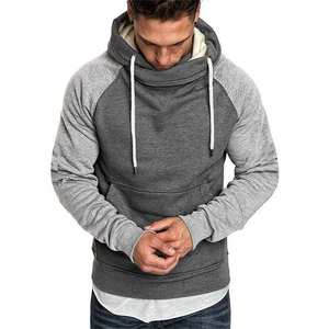 Sweat à capuche chaud en molleton 100% coton brodé pour homme, manches longues, veste de sport d'hiver - Product Image 1