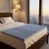Surmatelas en mousse à mémoire de forme écologique - Design moderne, ultra doux, épaisseur 5-8 cm, respirant, idéal pour hôpitaux, hôtels et chambres à coucher