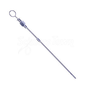 Tubo de succión quirúrgico de acero inoxidable Elsberg Cánula Ventricular 7FR para neurocirugía y procedimientos cerebrales - Product Image 4