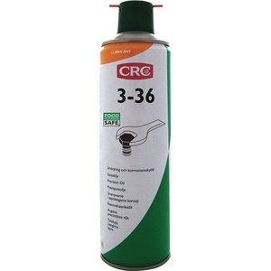 น้ำมันหล่อลื่นจักรยานและผลิตภัณฑ์ดูแลรักษา CRC 3-36 ขนาด 500 มล. แบบสเปรย์ พร้อมคุณสมบัติป้องกันการกัดกร่อน - Product Image 1