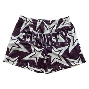 Pantalones cortos de malla para gimnasio con estampado de logotipo personalizado de verano de alta calidad, pantalones cortos de baloncesto de doble capa para hombre, pantalones cortos de entrenamiento para hombre - Product Image 5