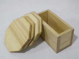 Customised Blank Wood Coasters Set Coaster Blank <b>Wooden</b> <b>Table</b> <b>Mats</b> Custom Engraved Coaster Set From Tradnary Pvt Ltd - Product Image 4