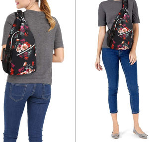 Sacs bandoulière pour femmes, hommes, unisexe, légers, à une sangle, entièrement sublimés, sac à dos bandoulière tendance - Product Image 5