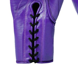 Gants de boxe d'arts martiaux unisexe couleur unie vêtements d'entraînement gants de kickboxing gagnants antidérapants poignées sparring - Product Image 5