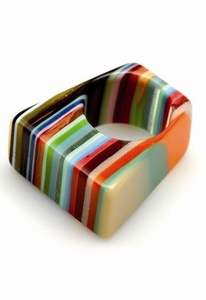 Handmade <b>Resin</b> Finger <b>Rings</b>-Fashion Party Style Wedding & Holiday Gifts - Product Image 2