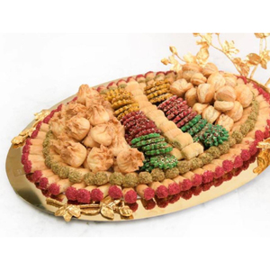 High Quality Metal <b>Chocolate</b> Tray With <b>White</b> Orchid Decoration Elegant Silver <b>Chocolate</b> Tray For Special Occasions & Events - Product Image 3