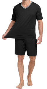 Ensemble 2 pièces pour homme, ensemble 2 pièces, chemise et short décontractés, vêtements de rue, respirant, 2025 - Product Image 3