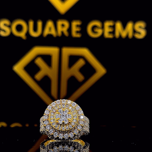 แหวนฮิปฮอปสีเงินสเตอร์ลิง925พรีเมี่ยมปูการตั้งค่ารูปหัวใจเพชรโมอิสซาไนท์ที่ไม่ซ้ำกันของขวัญหมั้นขนาดใหญ่ - Product Image 5