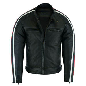 Venta caliente de los hombres de alta calidad de encargo de cuero genuino Varsity chaqueta de moda bordado estilo universitario carta patrón chaquetas - Product Image 2