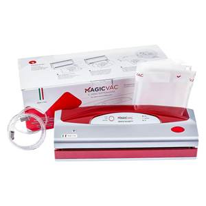 Scelleuse sous vide Genius V402PK3 300W argent et rouge, efficace pour la conservation des aliments (300 watts) - Product Image 2