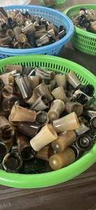 Hechos a mano Brandy Valley vikingo cuerno chupito vasos oso vasos agua vino beber chupito ágata vidrio - Product Image 2