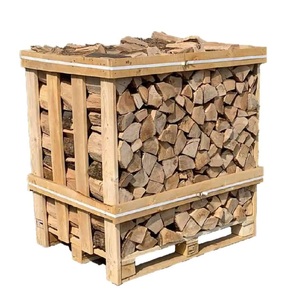 Paquete de Leña Seca al Horno para Todo Tipo de Clima, Leños de Madera Dura Confiables para Calefacción, Empacados a Mano, Limpios y Fáciles de Manejar - Product Image 1
