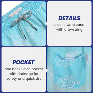 <b>Men</b> Quick Dry Swimming Shorts Swimwear <b>Men</b> Swimsuit Swim <b>Trunks</b> Bathing Beach Shorts With Pocket Wear Board Shorts - Product Image 5