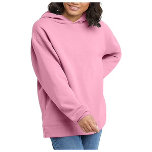 Women Winter Solid Front Custom Logo Printed Breathable Knitted Fabric Long Sleeve Design <b>Pullover</b> <b>Men</b> Hoodie Sweatshirt - Product Image 5