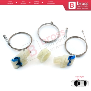 Kit de réparation de lève-vitre avant droit BWR1086 pour Tiguan MK1 5N 2007-2018 SUV 5 portes 5N0837462 - Product Image 5