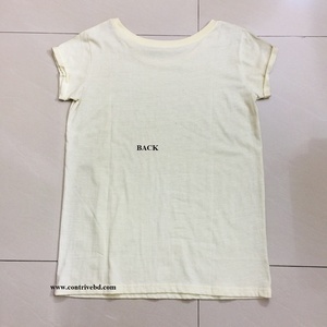 T-shirt en coton de haute qualité pour femmes décontracté à manches courtes O Neck Design Plus Size Light Weight Breathable Solid Color Logo Screen - Product Image 6