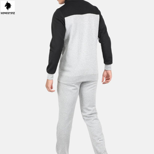 ชุดวิ่งออกกำลังกายแบบลำลองของผู้ชายเอวยางยืดผ้าวูลชุดวิ่งออกกำลังกายแบบมีลวดลายตกแต่ง - Product Image 4