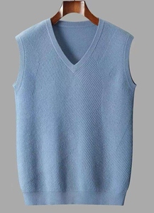 Vêtements d'hiver sans manches ajustés, pulls pour hommes conçus pour la satisfaction du client et la fidélité à la marque - Product Image 2