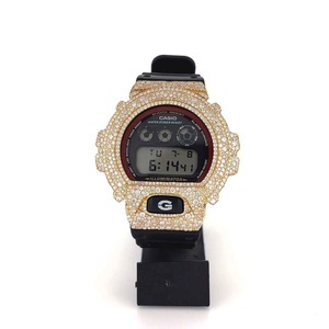 Nuevo Reloj Digital Multifunción de Lujo, Chapado en Oro de 18K, Estilo Hip Hop para Hombre, Reloj con Cristales, Diseño de Alta Gama, Premium M - Product Image 1