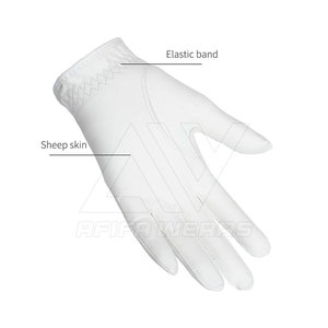 Gants de golf pour hommes et femmes, légers, coupe-vent, fabriqués au Pakistan, personnalisables, paume en cuir souple, logo personnalisé - Product Image 4