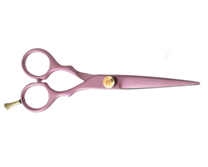 กรรไกรตัดผมสำหรับเด็กกรรไกรตัดผมสีชมพูใช้ด้วยมือขวาผลิตจากสเตนเลส - Product Image 2