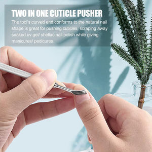 Poussoirs à cuticules de haute qualité pour usage domestique et professionnel, manucure, pédicure, poussoirs à cuticules pour ongles. - Product Image 2