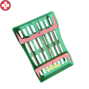 Cassette de esterilización Plástico duradero con tapa de bloqueo para 10 instrumentos dentales - Product Image 4