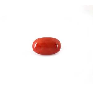 Perles de corail rouge de 5,62 carats, bijoux en os de coquillage et en corail - Product Image 1